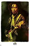 Bob Marley Redemption Song Reggae Music Poster (24 x 36 inches)