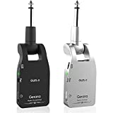 Getaria Upgrade 2.4GHZ Wireless Guitar System Built-in Rechargeable Lithium Battery Wireless Guitar Transmitter Receiver for Electric Guitar Bass