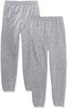 Hanes Men's EcoSmart Non-Pocket Sweatpant (Pack of 2), Light Steel, Medium