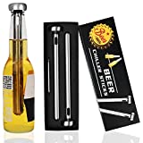 Gifts for Men Dad Husband, Beer Chiller Sticks for Bottles, Christmas Stocking Stuffers, Beer Lover Birthday Gift Ideas for Men Who Have Everything Him Brother Women Adult, Unique Cool Stuff Gadget