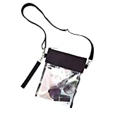 Clear Crossbody Purse Bag Stadium Approved Clear Tote Bag with Adjustable Shoulder Strap