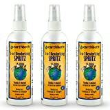 Earthbath Vanilla & Almond 3-in-1 Dog & Puppy Deodorizing Spritz - Deodorizes, Conditions, & Detangles, Aloe Vera, Vitamin E - Keep Your Dog's Coat Feeling Soft and Tangle Free, Made in USA - 8 fl. oz, Pack of 3