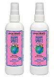 Earthbath Puppy Spritz, 8 Ounces, Wild Cherry, Deodorizes Conditions and Detangles (2 Pack - 8 oz.)