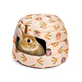 Niteangel Guinea Pig Bed Big Hide-Out for Rabbit Ferret Chinchilla Bunny and Other Small Animals