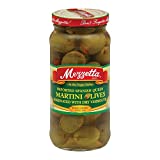 Mezzetta Imported Spanish Queen Martini Olives Marinated with Dry Vermouth - 10 oz