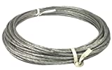 50' Hank of 6/20 Plastic Coated Guy Wire for Antenna Mast - 20 Gauge - Down Guy