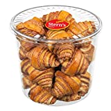 Cinnamon Rolls | Cinnamon Buns | Breakfast Pastry | Approx 20 Rugelach Pastries Cinnamon Croissants | Preservative Free & No Coloring Added | Dairy & Nut Free | 19 oz Stern’s Bakery