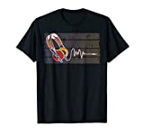 Headphone T-Shirt DJ Gift EDM Electronic Dance Music Lover