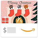 Amazon eGift Card - Meowy Christmas Stockings