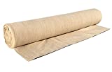 Sandbaggy Burlap Fabric Roll | 1 Roll - Extra Wide 72 inch Width by 300 ft Length | 30% Thicker Than Competition | Constructed from Industrial Grade Burlap Fiber | Great for Home Decor & Weddings