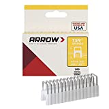 Arrow 591189SS Genuine T59 Stainless 5/16-Inch by 5/16-Inch Staples, Clear, 300-Pack