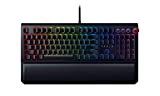 Razer BlackWidow Elite Mechanical Gaming Keyboard: Green Mechanical Switches - Tactile & Clicky - Chroma RGB Lighting - Magnetic Wrist Rest - Dedicated Media Keys & Dial - USB Passthrough