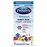 Pedialyte Electrolyte Powder Packets, Variety Pack, Hydration Drink, 8 Single-Serving Powder Packets