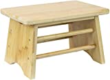 Sorbus Bamboo Step Stool - Great Foot Rest & Potty Training Stool for Kids Toddlers, Adults, Kitchen, Bathroom, etc
