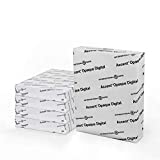 Accent Opaque White Printer Paper, 12” x 18” 20lb Bond/50lb Text Copy Paper – 2,500 Sheets (5 Reams) – Premium Computer Paper with Smooth Finish, 97 Bright, 74gsm – Multipurpose White Paper – 188082C