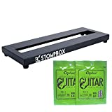 ENO MUSIC Ex Stompbox Guitar Effects Pedalboard Mini with Pedals Mountain Tape & Cable Tie (14")