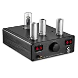 Nobsound Little Bear T11 6N2/12AX7 Vacuum&Valve Tube Phono Turntable Preamplifier; MM RIAA LP Vinyl Record Player Preamp; Stereo HiFi Audio Pre-Amplifier