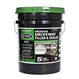 Jetcoat Premium Driveway Sealer, Asphalt Crack Filler and Sealant, Perfect for Blacktop Repair (5 Year Protection)