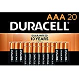 Duracell - CopperTop AAA Alkaline Batteries - Long Lasting, All-Purpose Triple A Battery for Household and Business - 20 Count