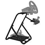 DIWANGUS Racing Wheel Stand Foldable Steering Wheel Stand with Collapsible Tilt-Adjustable Racing Stand for Logitech G29 G920 G923 G27 G25 Supporting Thrustmaster T248X T248 T300 T150 458 TX Xbox PS4 PS5 PC
