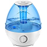 LEVOIT Humidifiers for Bedroom Large Room Home,2.4L Cool Mist Ultrasonic for Baby Kids Nursery, Ultra Quiet Operation Auto Shut off, Adjustable 360° Rotation Nozzle, Night Light Function, BPA Free