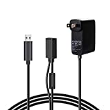LANMU USB to AC Adapter, Power Supply PC Adapter Compatible with Xbox 360 Kinect Sensor with Charging Cable Cord
