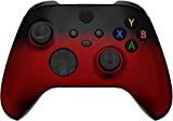 Wireless Controller for Microsoft Xbox Series X/S & Xbox One - Custom Soft Touch Feel - Custom Xbox Series X/S Controller (X/S Red & Black Fade)