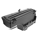 DNA MOTORING ZTL-Y-0100 Truck Bed Wheel Well Storage Case Tool Box w/Lock Left Side Compatible with 02-18 Dodge Ram, Black