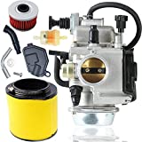 TRX300 carburetor+Oil Filterw/Air Filter for TRX300 FOURTRAX 1988-2000, TRX300 FW FOURTRAX 1988-2000