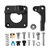 Official Creality 3D Extruder Feeder Drive MK-8 Aluminum Upgraded 1.75mm for CR-10 Ender 3 CR-10S (Black)