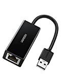 UGREEN Ethernet Adapter USB 2.0 to 10 100 Network RJ45 LAN Wired Adapter Compatible with Nintendo Switch Wii Wii U MacBook Chromebook Windows Mac OS Surface Linux ASIX AX88772A Chipset Black