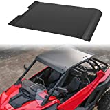 Aluminum Roof Top for Polaris RZR RPO XP, SAUTVS Black Heavy Duty Aluminum Hard Roof Top 2 Seater Sun Visor Cover for Polaris RZR PRO XP 2020 2021 Accessories (Replace #2883743-458)