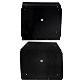 Titan Ramps Aluminum Roof Fits Polaris RZR 4-Door 22 lb. Black Powder Coated