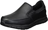 Skechers for Work Women's Nampa-Annod Food Service Shoe,black polyurethane,9.5 M US