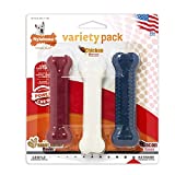 Nylabone Dog Power Chew Variety Triple Pack Chicken, Bacon & Peanut Butter Small/Regular (3 Count)