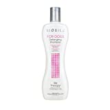 BioSilk for Dogs Silk Therapy Detangling Dog Shampoo | Sulfate Free and Paraben Free Shampoo for Dogs | Matted Hair Dog Detangler Shampoo for All Adult Dogs