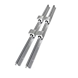 Linear Rail 2Pcs SBR20 1500mm Linear Bearing Slide Rail Guide Shaft+4Pcs SBR20UU 20mm Blocks US Stock