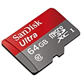 SanDisk Professional Ultra 64GB MicroSDXC GoPro Hero 3 Card is Custom formatted for high Speed Lossless Recording! Includes Standard SD Adapter. (UHS-1 Class 10 Certified 80MB/sec)