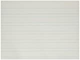 School Smart - 85350 Skip-A-Line Ruled Writing Paper, 3/4 Inch Ruled Long Way, 10-1/2 x 8 Inches, Pack of 500