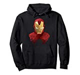 Marvel Iron Man Geometric Prism Shape Art Graphic Hoodie