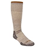 Carhartt Men's Arctic Wool Heavy Boot Socks, Heather Grey, Shoe Size: 6-12