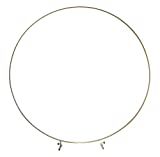 LANGXUN 7.2ft (2.2m) Rose Gold Metal Circle Balloon Arch kit Decoration, for Birthday Party Decoration, Wedding Decoration, Graduation Decorations and Baby Shower Photo Background Decoration