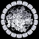 Teenitor 120 PCS Decorative Decor Balloon Rings Buckle Balloon Arch Folder Convenient Clip Connector