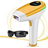 Laser Hair Removal Permanent, IMENE Painless IPL Hair Removal - Ideal for Women & Men Bikini, Legs, Arms, Armpits Hair Remover - Uses Most Effective IPL Technology (Intense Pulsed Light) Yellow