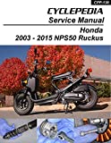 2003-2011 Honda NPS50 Ruckus Scooters Service Manual