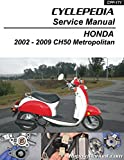 CPP-171 CHF50 Metropolitan Honda Scooter Service Manual Printed by Cyclepedia