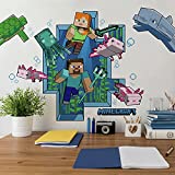RoomMates RMK5005GM Minecraft Giant Peel and Stick Wall Decal