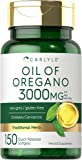 Carlyle Oregano Oil | Max Potency | 150 Softgel Capsules | Non-GMO and Gluten Free Formula | Contains Carvacrol | Traditional Herb Extract Supplement