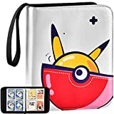 Trading Card Binder Holder for PM Cards, 432 Pockets Baseball Football Cards Album Case Collector Book with Sleeves Compatible with PM TCG/ MTG/ C.A.H, Sports Cards Storage Folder