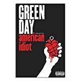 Green Day Poster Rock Music Creen Day American Idiot Poster Canvas Prints Wall Art Poster Painting for Living Room Decorations Unframe-X1 16×24inchs(40×60cm)